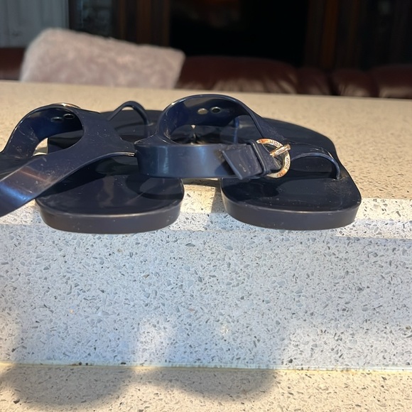 Michael Kors Navy Blue Jelly Sandals sz. 8 - Picture 3 of 3